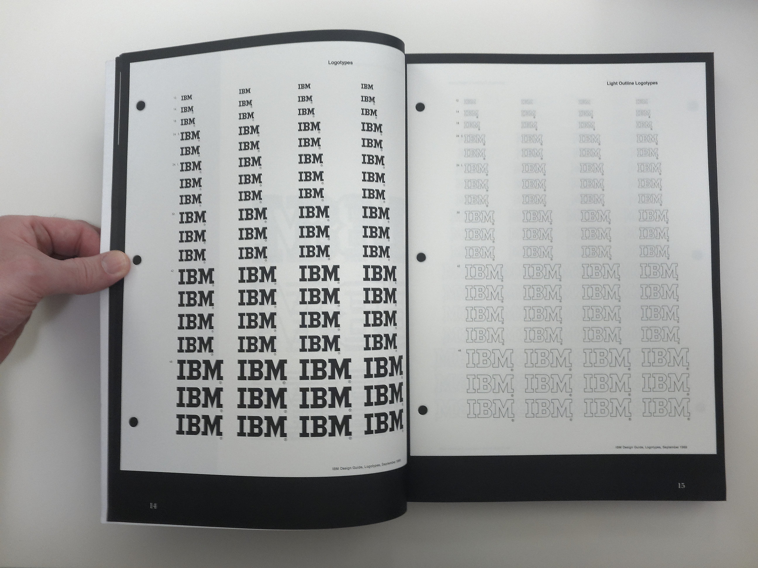 IBM Graphic Standards Manual reprint | Paul Rand: Modernist Master